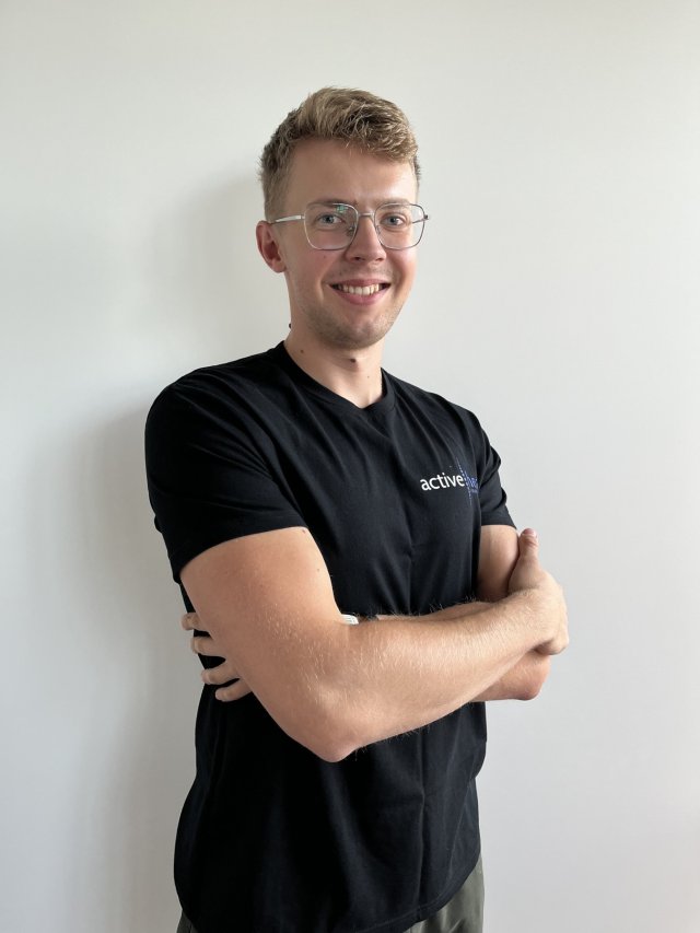 Fizjoterapeuta Patryk Pasierbek