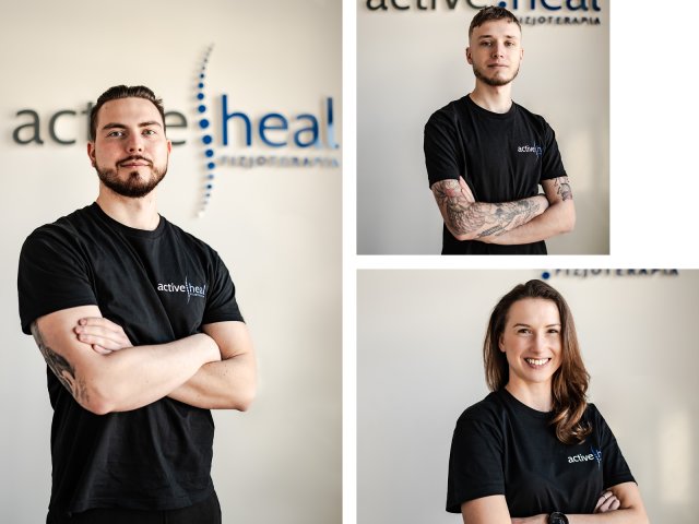 Fizjoterapeuci sportowi z ActiveHeal Bielsko-Biała